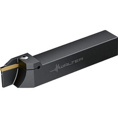 Walter - 1.26" Max Depth of Cut, Indexable Grooving Cutoff Toolholder - 24 Seat Size, 25mm Shank Height x 25mm Shank Width, Series G1011-20-32-P - Benchmark Tooling