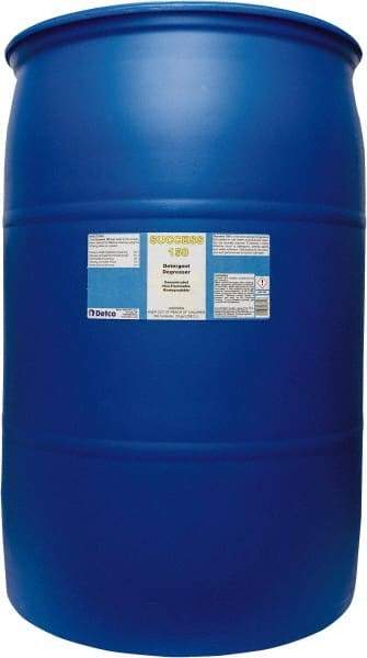 Detco - 55 Gal Drum Cleaner/Degreaser - Liquid, Butyl-Based, Unscented - Benchmark Tooling