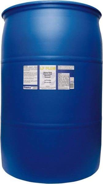 Detco - 55 Gal Drum Cleaner/Degreaser - Liquid, Alkaline, Unscented - Benchmark Tooling