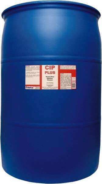 Detco - 55 Gal Drum Cleaner/Degreaser - Liquid, Alkaline, Unscented - Benchmark Tooling