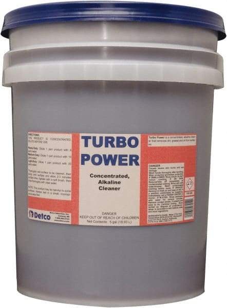 Detco - 5 Gal Bucket Cleaner/Degreaser - Liquid, Butyl-Based, Unscented - Benchmark Tooling