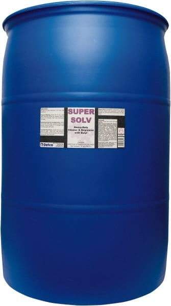 Detco - 55 Gal Drum Cleaner/Degreaser - Liquid, Butyl-Based, Unscented - Benchmark Tooling