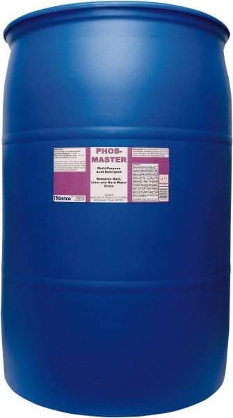 Detco - 55 Gal Drum All-Purpose Cleaner - Liquid, Detergent, Unscented - Benchmark Tooling