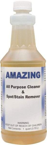 Detco - 32 oz Bottle Spot/Stain Cleaner - Liquid, Butyl-Based, Unscented - Benchmark Tooling