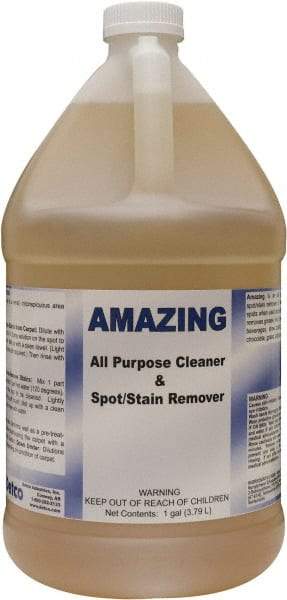 Detco - 1 Gal Bottle Spot/Stain Cleaner - Liquid, Butyl-Based, Unscented - Benchmark Tooling