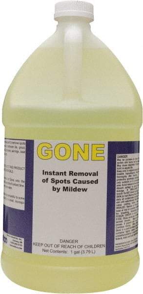 Detco - 1 Gal Bottle Mildew Remover - Liquid, Water-Based, Unscented - Benchmark Tooling