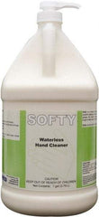 Detco - 1 Gal Bottle Waterless Cream Waterless Hand Cleaner - White, Banana Scent - Benchmark Tooling