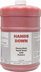 Detco - 1 Gal Bottle Gel Hand Cleaner with Grit - Red, Cherry Scent - Benchmark Tooling