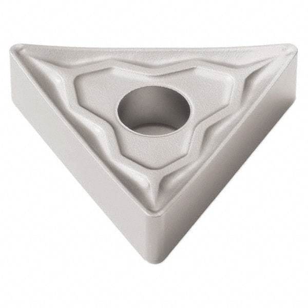 Seco - TNMM331 R6 Grade TP3501 Carbide Turning Insert - TiCN/Al2O3 Finish, 60° Triangle, 3/8" Inscr Circle, 3/16" Thick, 1/64" Corner Radius - Benchmark Tooling