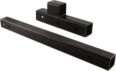 Erickson Manufacturing - Steel Tailgate Extender High Mount Adapter - 2" Wide x 24" Long, Black, For Use with The Big Bed Sr. & The Big Bed Jr. - Benchmark Tooling