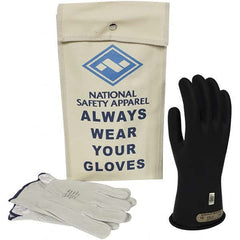 National Safety Apparel - Class 0, Size 12, 11" Long, Rubber Lineman's Glove Kit - Exact Industrial Supply