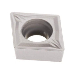 Seco - CCMT21.51 MF2 Grade TP3501 Carbide Turning Insert - TiCN/Al2O3 Finish, 80° Diamond, 1/4" Inscr Circle, 3/32" Thick, 1/64" Corner Radius - Benchmark Tooling