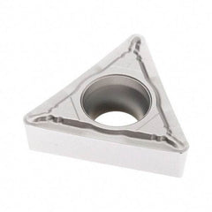 Seco - TCMT32.52 F1 Grade TP3501 Carbide Turning Insert - TiCN/Al2O3 Finish, 60° Triangle, 3/8" Inscr Circle, 5/32" Thick, 1/32" Corner Radius - Benchmark Tooling
