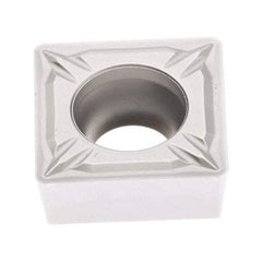 Seco - SCMT32.53 MF2 Grade TP3501 Carbide Turning Insert - TiCN/Al2O3 Finish, 90° Square, 3/8" Inscr Circle, 5/32" Thick, 3/64" Corner Radius - Benchmark Tooling