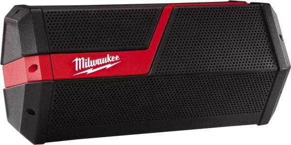 Milwaukee Tool - Job Site Radios Type: Bluetooth Speaker Height (Decimal Inch): 6.5000 - Benchmark Tooling