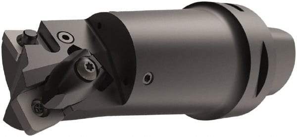 Seco - Left Hand\xB6Right Hand Cut, Size C6, CN..1606.. & SN..1506.. Insert Compatiblity, Internal Modular Turning & Profiling Cutting Unit Head - 27mm Ctr to Cutting Edge, 134mm Head Length, Through Coolant, Series MTM - Benchmark Tooling
