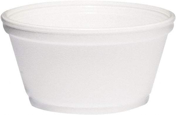 DART - Foam Container, 8 oz, 1000/Carton - White - Benchmark Tooling