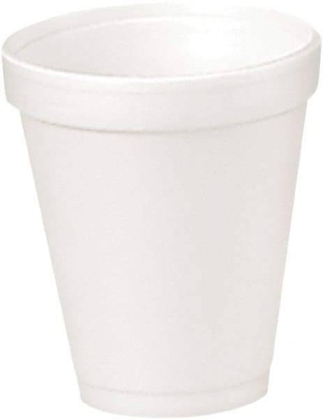 DART - Foam Drink Cups, 4 oz, 25/Bag, 40 Bags/Carton - White - Benchmark Tooling