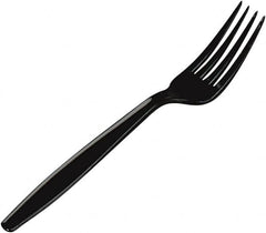 Dixie - Plastic Cutlery, Heavyweight Forks - Black - Benchmark Tooling