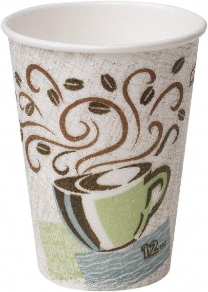 Dixie - Hot Cups, Paper, 10 oz, 500/Carton - Coffee Dreams Design - Benchmark Tooling