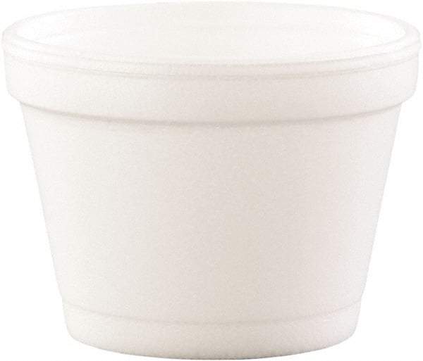 DART - Bowl Containers, Foam, 4 oz, 1000/Carton - White - Benchmark Tooling