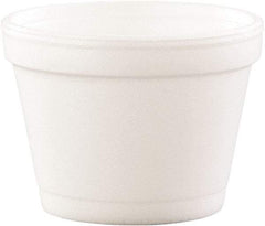 DART - Bowl Containers, Foam, 4 oz, 1000/Carton - White - Benchmark Tooling