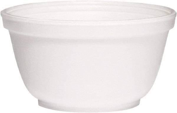 DART - Foam Bowls, 10 Ounces, Round - White - Benchmark Tooling