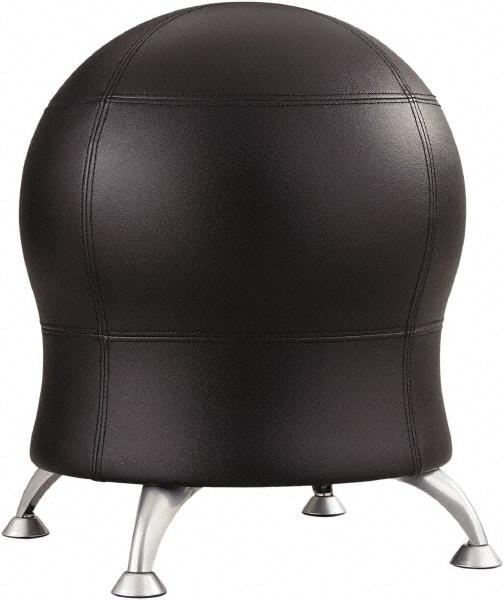 Safco - Black Vinyl Ball Chair - 18-3/4" Wide x 23" High - Benchmark Tooling