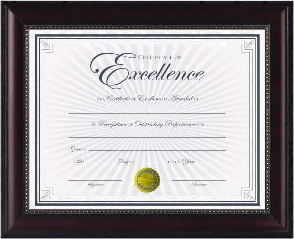 Dax - Rosewood Document Holders-Certificate/Document - 11" High x 8-1/2" Wide - Benchmark Tooling