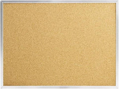 Mead - 24" Wide x 18" High Open Cork Bulletin Board - Natural (Color) - Benchmark Tooling