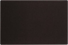 Quartet - 48" Wide x 36" High Cork Bulletin Board - Fabric, Black - Benchmark Tooling