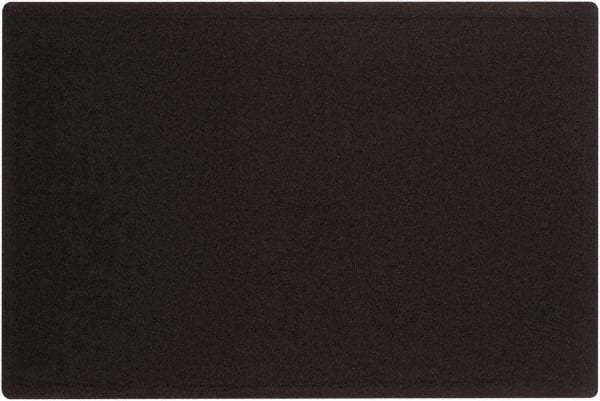 Quartet - 36" Wide x 24" High Cork Bulletin Board - Fabric, Black - Benchmark Tooling