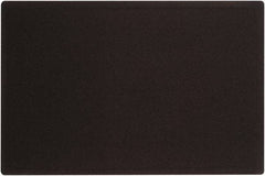 Quartet - 36" Wide x 24" High Cork Bulletin Board - Fabric, Black - Benchmark Tooling