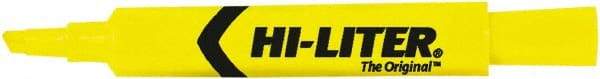 HiLiter - Yellow Highlighter - Chisel Tip, AP Nontoxic Ink - Benchmark Tooling