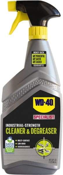 WD-40 Specialist - 32 oz Bottle Cleaner/Degreaser - Aerosol, Biodegradable, Pleasant - Benchmark Tooling