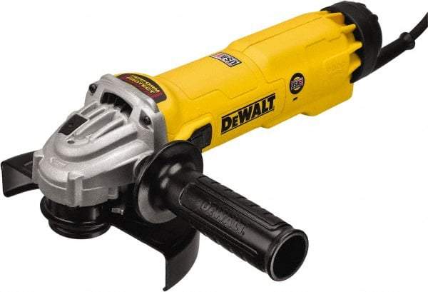 DeWALT - 6" Wheel Diam, 9,000 RPM, Corded Angle & Disc Grinder - 5/8-11 Spindle - Benchmark Tooling