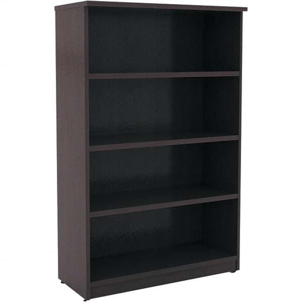 ALERA - Bookcases Height (Inch): 55 Color: Espresso - Benchmark Tooling