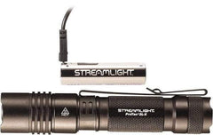 Streamlight - White LED Bulb, 500 Lumens, Industrial/Tactical Flashlight - Black Aluminum Body, 1 18650 Lithium-Ion Battery Included - Benchmark Tooling