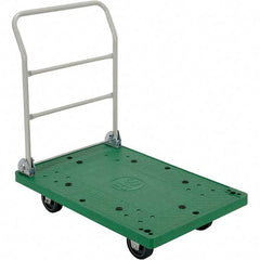 Vestil - 500 Lb Capacity Plastic/Steel Platform Truck - 24" OAW - Benchmark Tooling