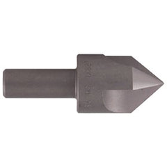 1/2 × 100 DEG CO RH 3FL C REAMER - Exact Industrial Supply