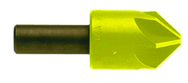 3 82° 6 Flute High Speed Steel Countersink-TiN - Benchmark Tooling