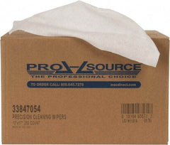 PRO-SOURCE - Dry Clean Room/Lab/Critical Task Wipes - Double Sided Box, 17" x 12" Sheet Size, White - Benchmark Tooling