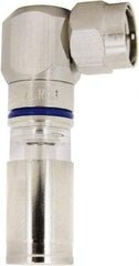 Ideal - Right Angle, RTQ Compression Coaxial Connector - Compatible with RG6 - Benchmark Tooling