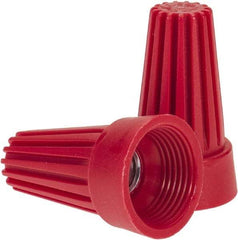 Ideal - 2, 14 to 4, 12 AWG, 600 Volt, Flame Retardant, Standard Twist on Wire Connector - Red, 221°F - Benchmark Tooling