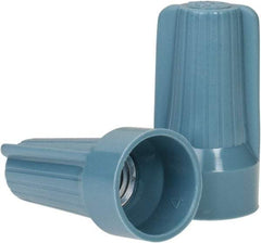 Ideal - 2, 12 to 2, 6 AWG, 600 Volt, Flame Retardant, Standard Twist on Wire Connector - Blue & Gray, 221°F - Benchmark Tooling