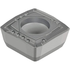 Walter - P4847 E57 Grade WKP35S Carbide Indexable Drill Insert - TiCN/Al2O3/TiN Finish, Square, 37/64" Inscribed Circle - Benchmark Tooling