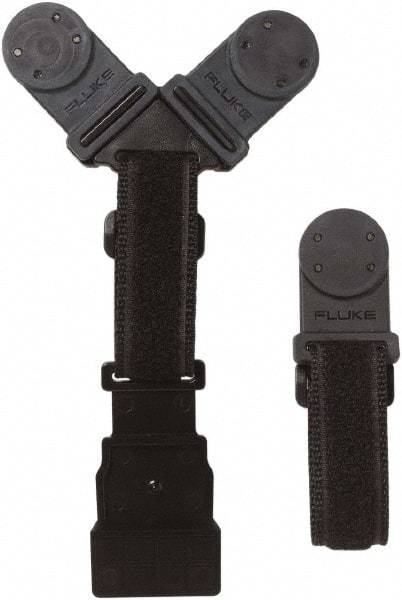 Fluke - Black Electrical Test Equipment Hanger Strap Kit - Use with Fluke 1730 Energy Loggers - Benchmark Tooling