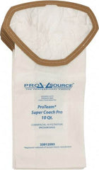 PRO-SOURCE - 2.5 Gal Meltblown Polypropylene & Paper Vacuum Bag - For ProTeam Super Coach Pro 6, GoFree Pro & ProVac FS 6 Qt Backpacks - Benchmark Tooling