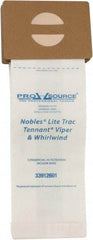 PRO-SOURCE - Meltblown Polypropylene & Paper Vacuum Bag - For Nobles Lite Trac, Tennant Viper & Whirlwind, Blue Star 16 Dual Motor Vac & V-HDU-14 - Benchmark Tooling