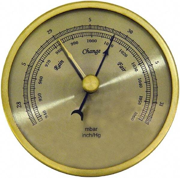 General - Inches of Hg/mbar Scale, Barometer - Benchmark Tooling